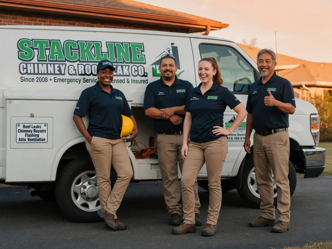 Chimney flashing repair company in Waterville, OH